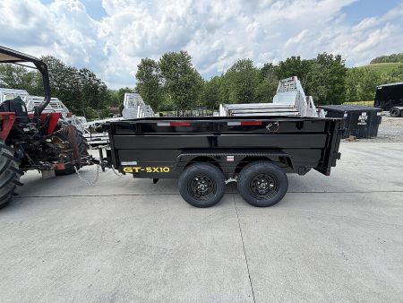 New 2027 Griffin Trailers GT 5X10 Low Profile Dump Trailer (Tarp Included) - 7000# GVWR