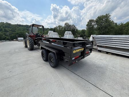 New 2027 Griffin Trailers GT 5X10 Low Profile Dump Trailer (Tarp Included) - 7000# GVWR
