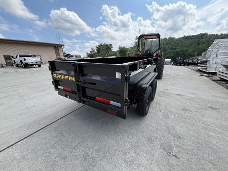 New 2027 Griffin Trailers GT 5X10 Low Profile Dump Trailer (Tarp Included) - 7000# GVWR