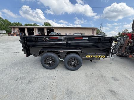 New 2027 Griffin Trailers GT 5X10 Low Profile Dump Trailer (Tarp Included) - 7000# GVWR