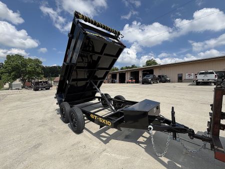 New 2027 Griffin Trailers GT 5X10 Low Profile Dump Trailer (Tarp Included) - 7000# GVWR