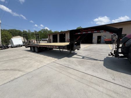New 2027 Quality Trailers 25' Gooseneck (20' + 5' Dovetail) Pro Series Deckover Trailer - Tandem Dual - 25000# GVWR