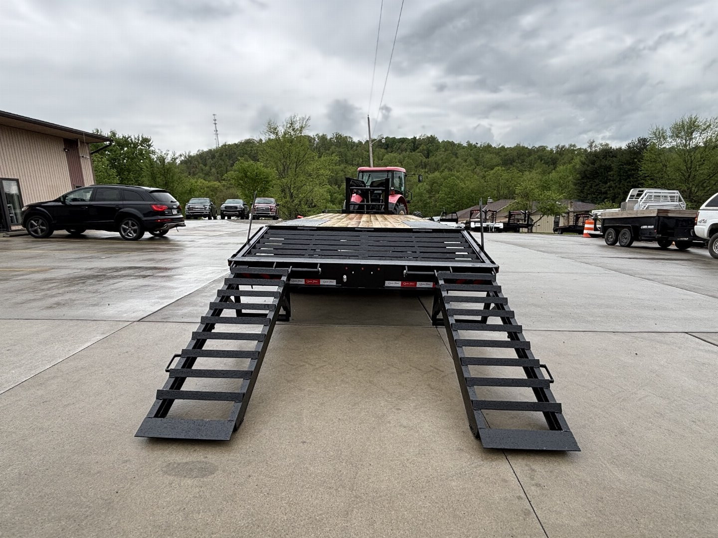 New 2027 Quality Trailers 25' Gooseneck (20' + 5' Pop Up Dove Tail) Pro Series - Tandem Dual - 25000# GVWR