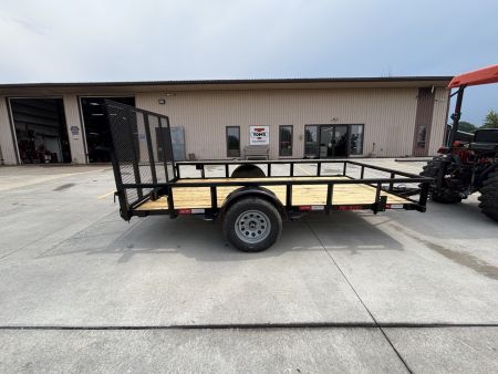 New 2027 Quality Trailers 77 X12' Single Axle Pro Series Landscape Trailer - 2990# GVWR