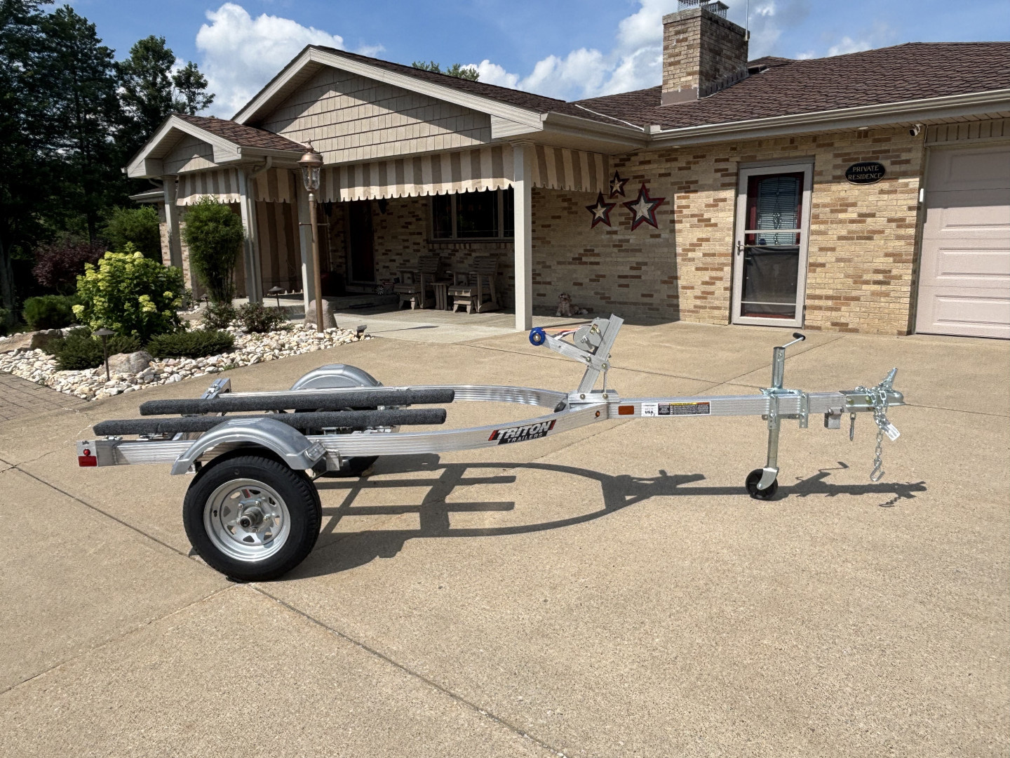 New 2027 Triton Trailers Wave (One Place) Watercraft Trailer - 920# GVWR
