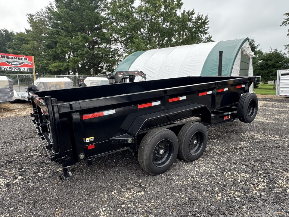 New 2025 MAXX-D DTX8316 Dump Trailer