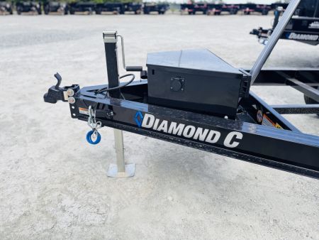 New 2026 Diamond C GDT235 5x10 Trunnion Hoist Dump Trailer