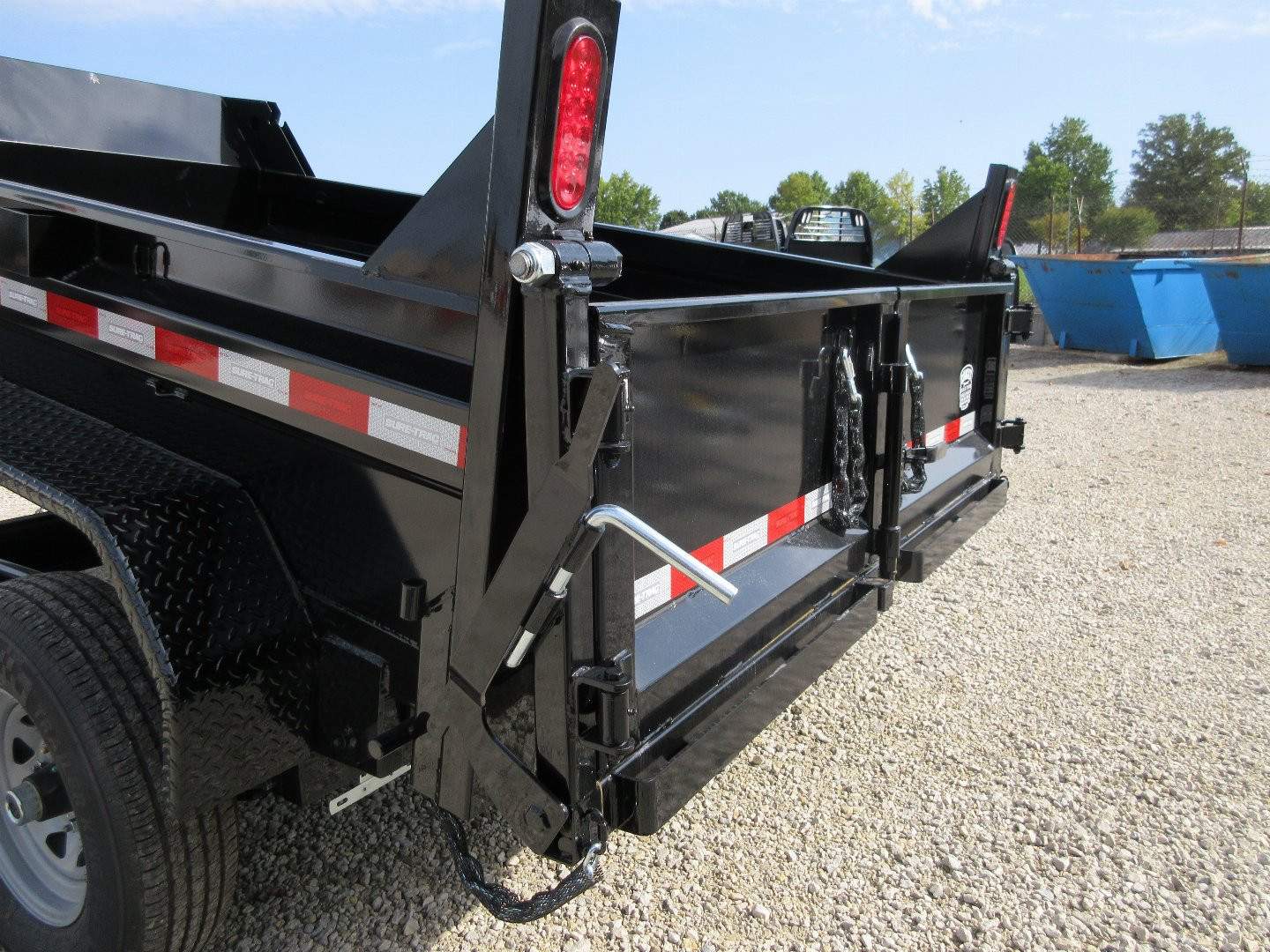 New 2025 SURE-TRAC 6 x 10 SD Low Profile Dump Trailer 10K Single Ram Dump Trailer