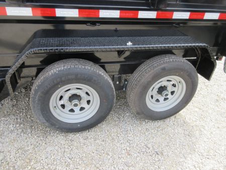New 2025 SURE-TRAC 6 x 10 SD Low Profile Dump Trailer 10K Single Ram Dump Trailer