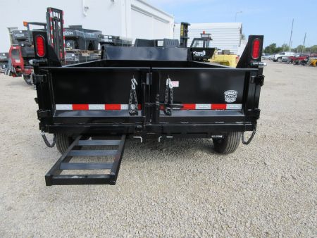 New 2025 SURE-TRAC 6 x 10 SD Low Profile Dump Trailer 10K Single Ram Dump Trailer