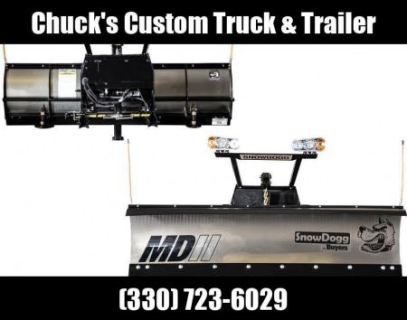 New 2026 SnowDogg 7'6  MD STAINLESS STEEL PLOW Snow Plow