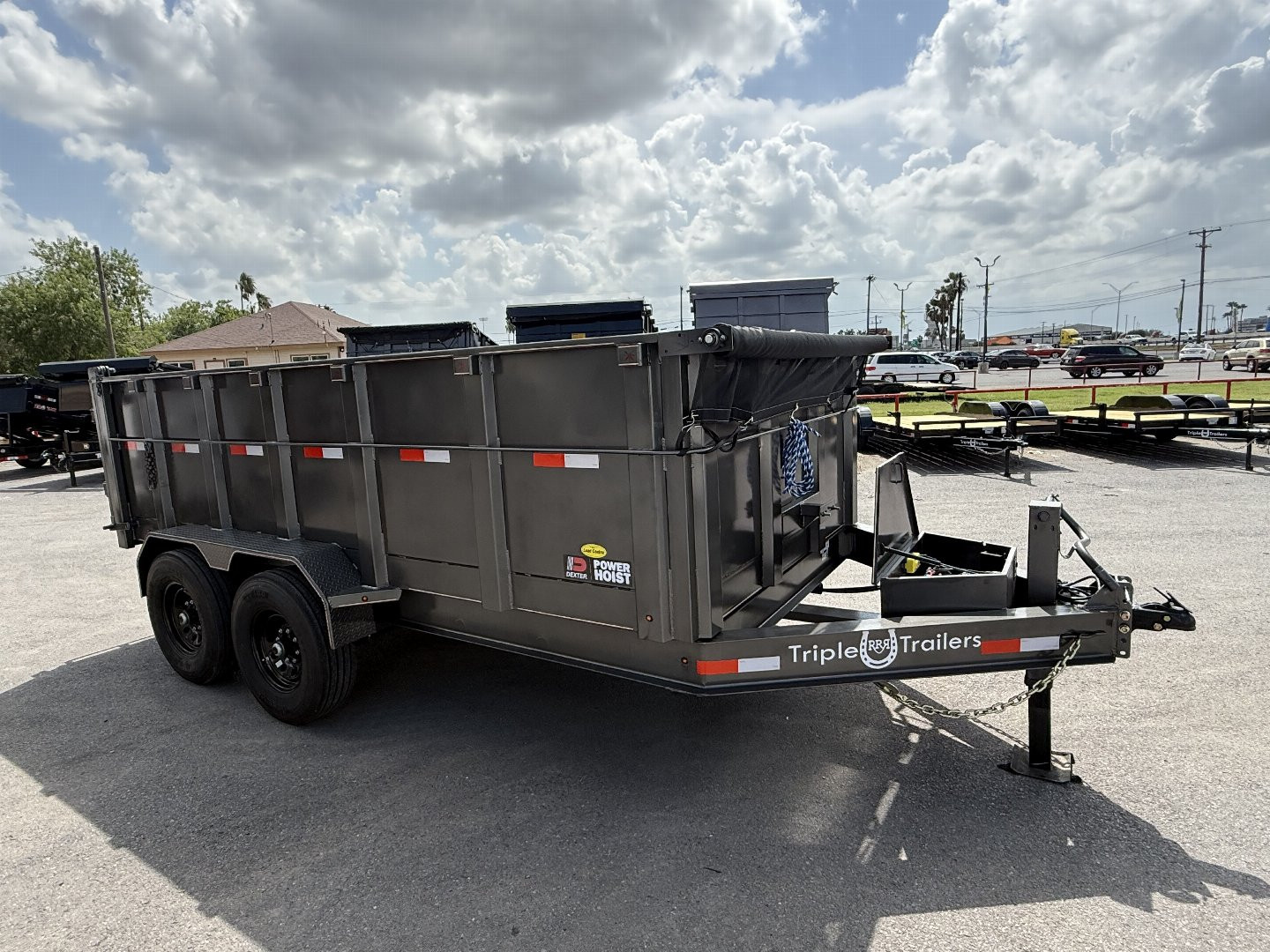 2025 7×14 Dump Trailer