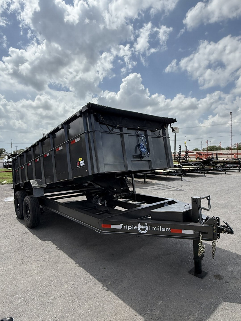 2025 7×16 Dump Trailer