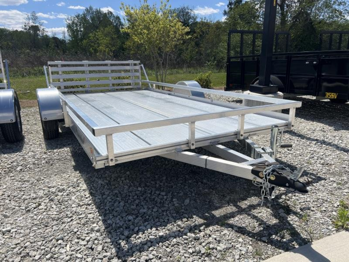 New ALUMINUM UTILITY Triton 81"x14' with Bi-Fold Gate