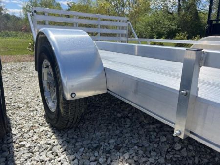 New ALUMINUM UTILITY Triton 81"x14' with Bi-Fold Gate