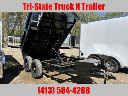 New 2026 BWISE 6x10 dump trailer 44" High sides Dump Trailer