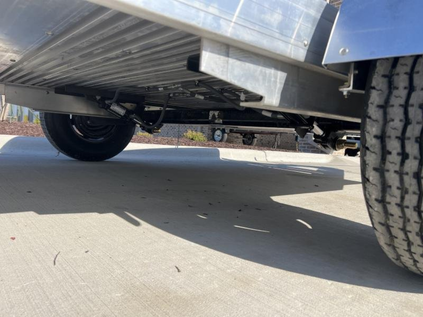 New BRAND NEW ALUMINUM Timpte 5'X12' Electric Drop Axle Trailer