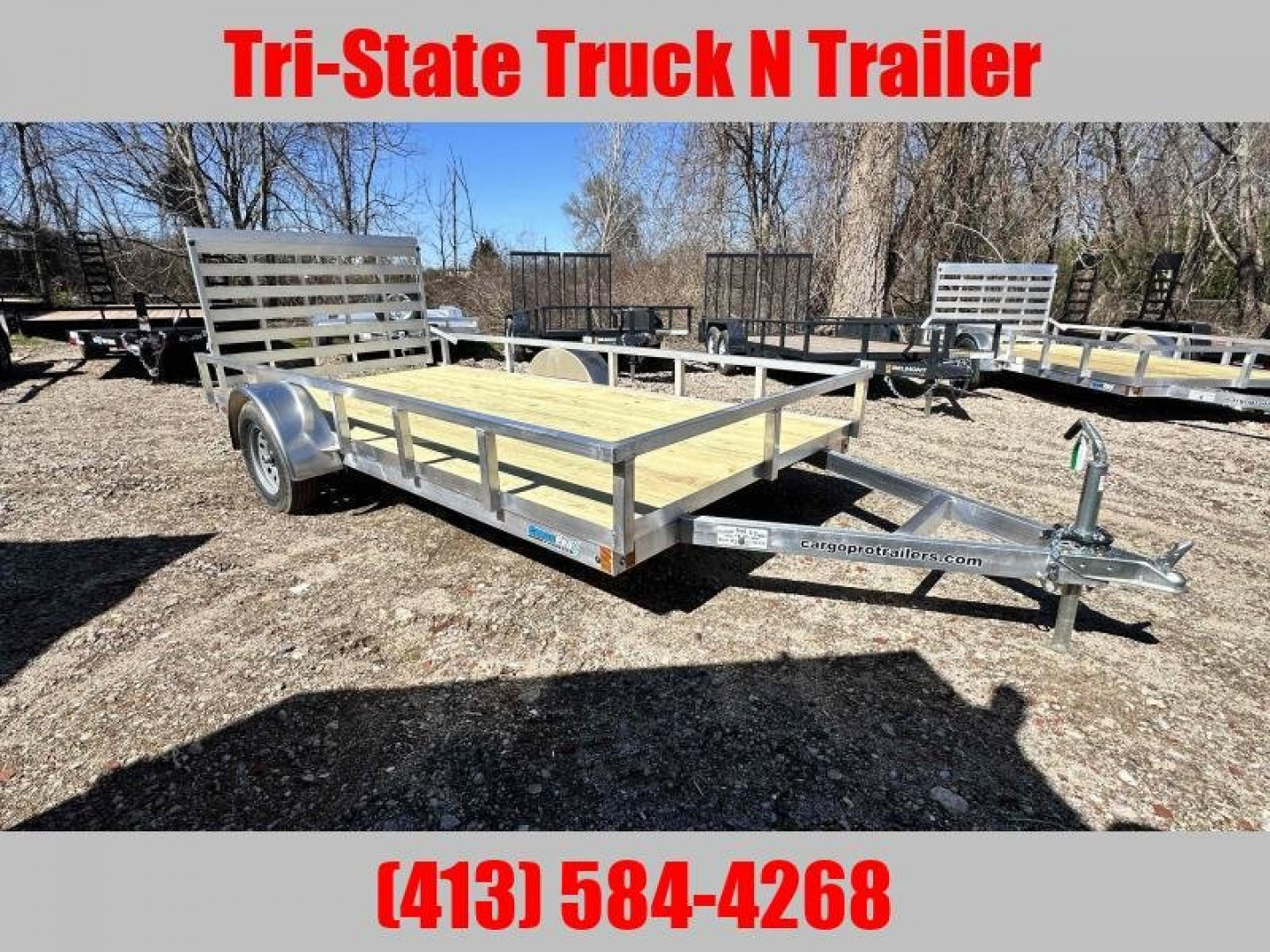 New 2025 Stealth Cargo-Pro 12'  landscape Utility Trailer