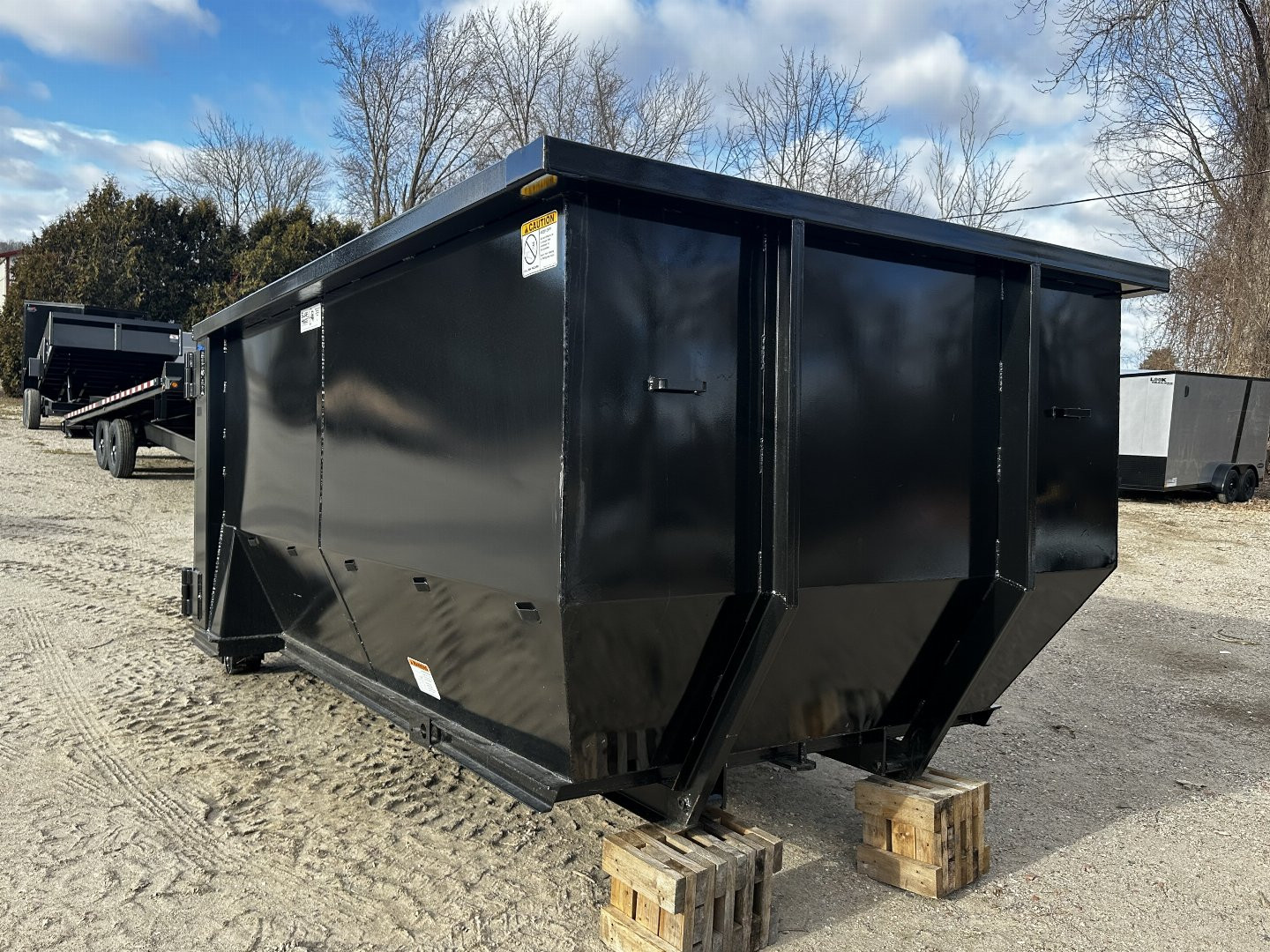 New 2025 15yrd Roll-Off Can Dump Bodies Fits Switch-N-Go Swap Hogg units