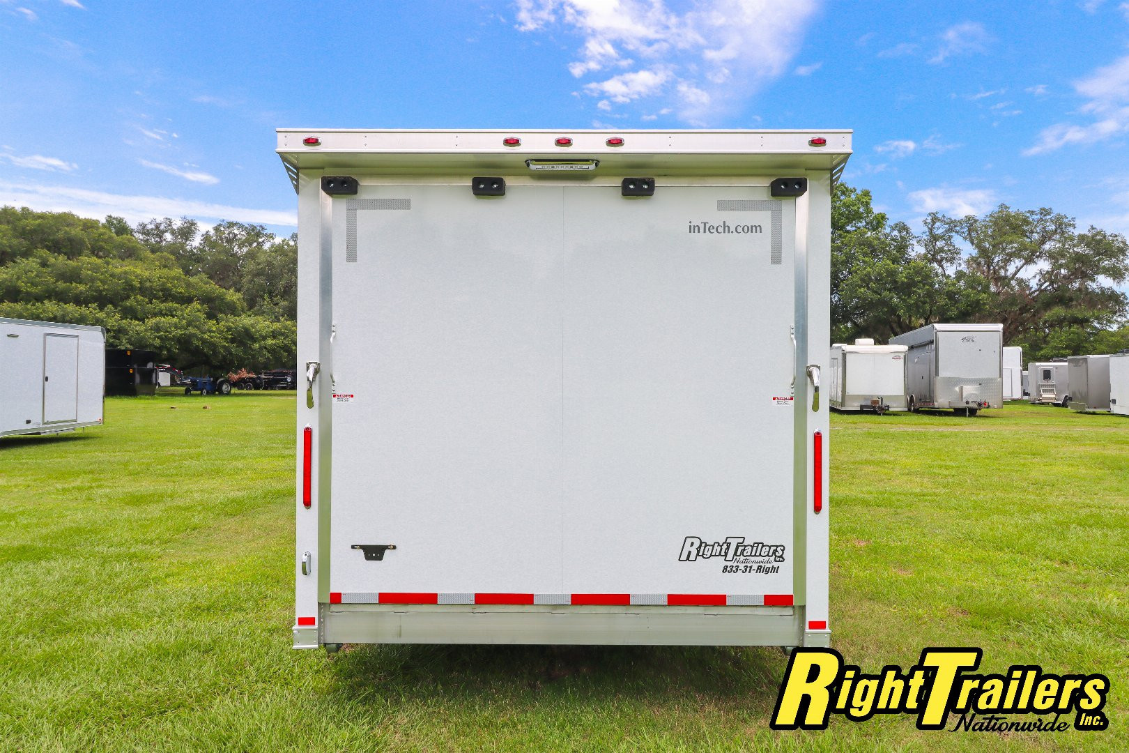 New 2027 inTech Trailers 8.5x32 Race Trailer Car / Racing Trailer