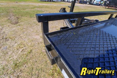 New 2025 6.8X10 DP Platinum Star SCISSOR LIFT Tilt Trailer
