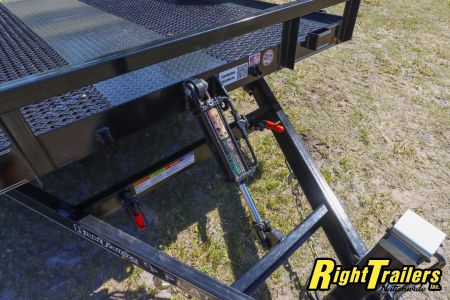 New 2025 6.8X10 DP Platinum Star SCISSOR LIFT Tilt Trailer
