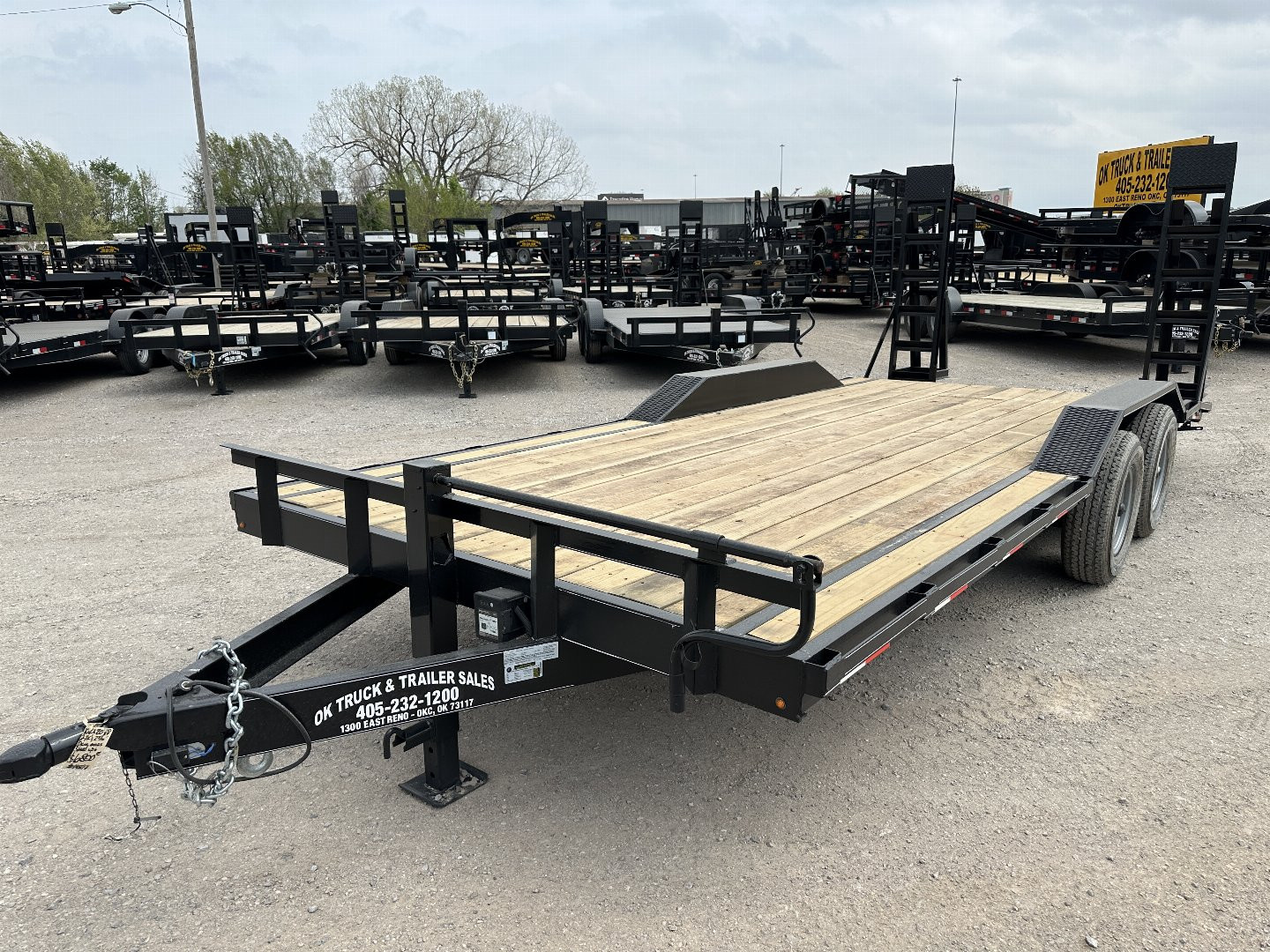 New 2026 Road Boss 102x20' Heavy Duty Bumperpull Equipment trailer Equipment Trailer