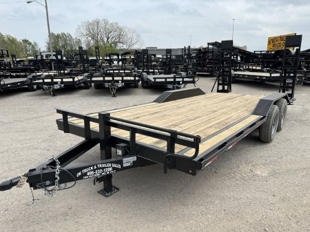 New 2026 Road Boss 102x20' Heavy Duty Bumperpull Equipment trailer Equipment Trailer