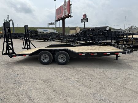 New 2026 Road Boss 102x20' Heavy Duty Bumperpull Equipment trailer Equipment Trailer