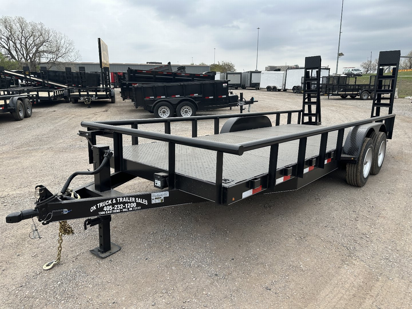 New 2026 Road Boss 83x20hdbp8kstlpipesur Equipment Trailer