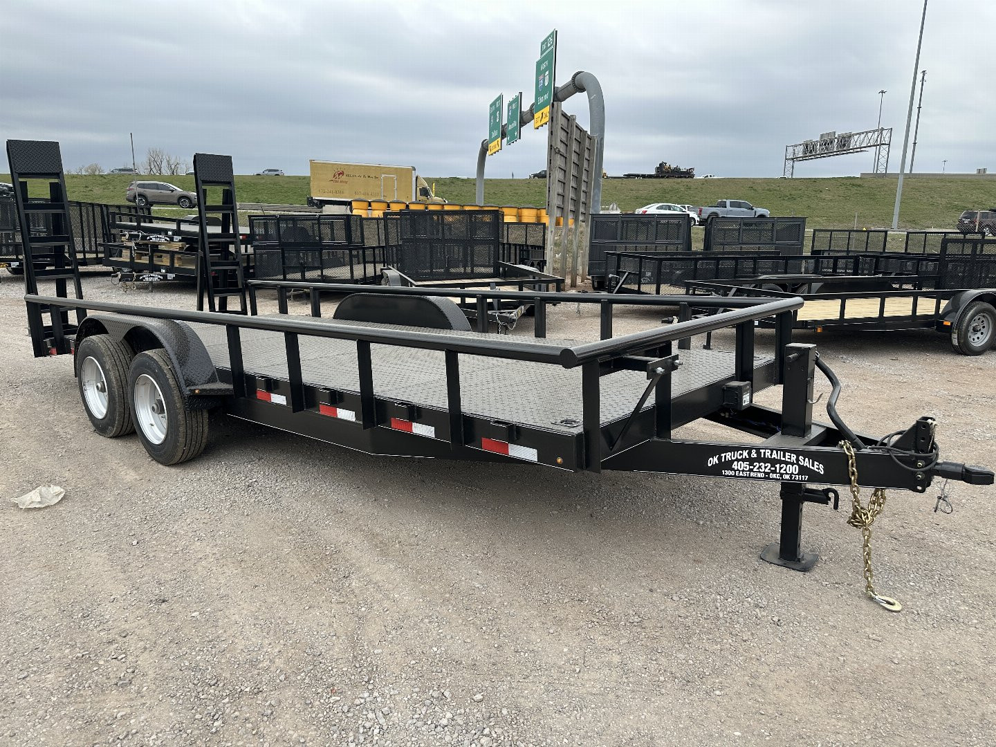New 2026 Road Boss 83x20hdbp8kstlpipesur Equipment Trailer