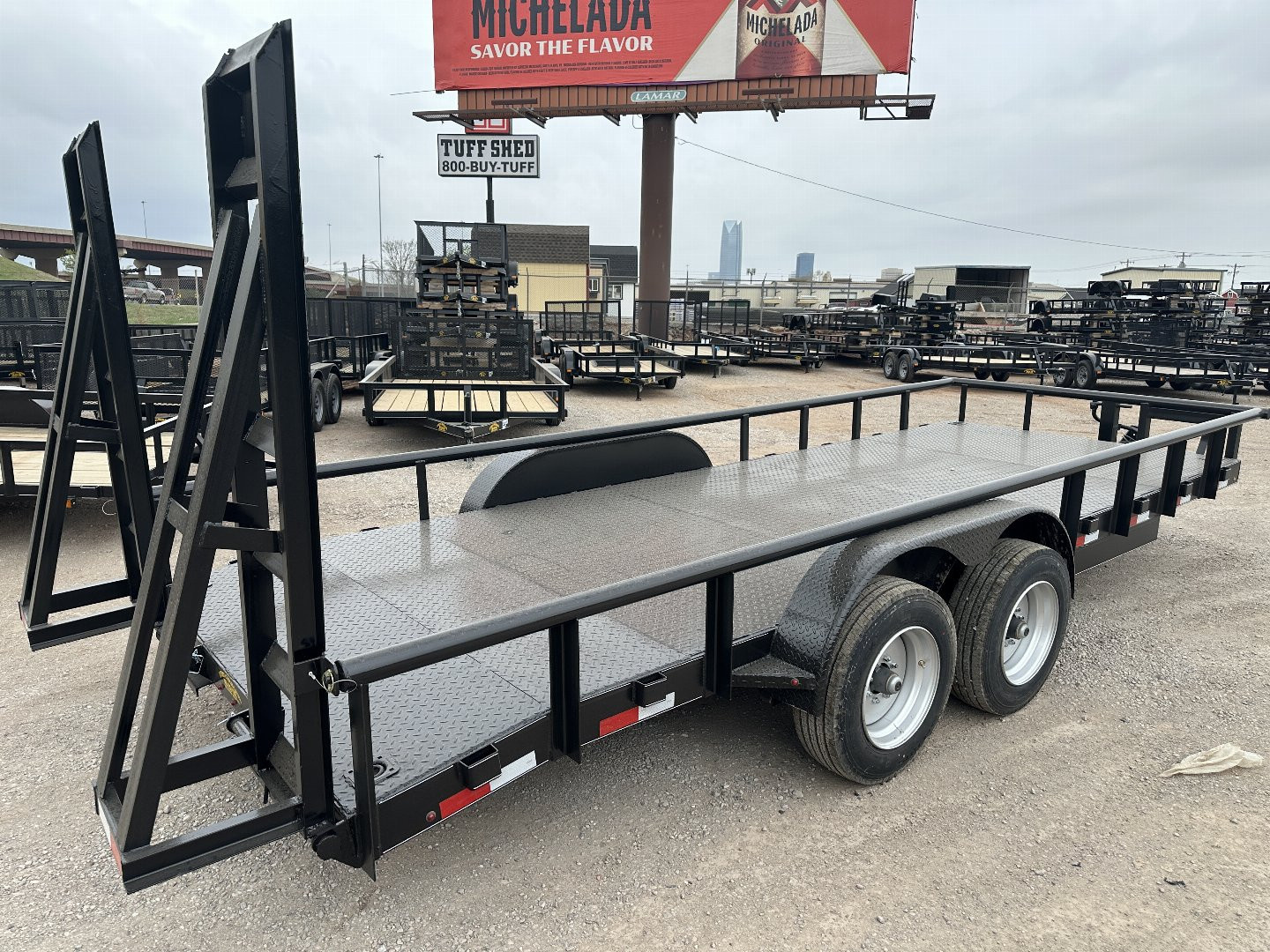 New 2026 Road Boss 83x20hdbp8kstlpipesur Equipment Trailer