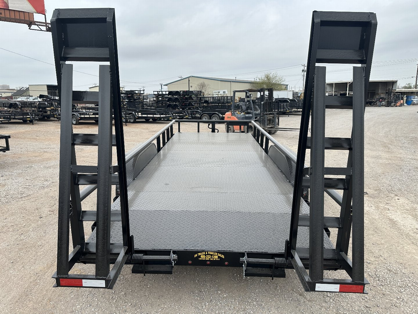 New 2026 Road Boss 83x20hdbp8kstlpipesur Equipment Trailer