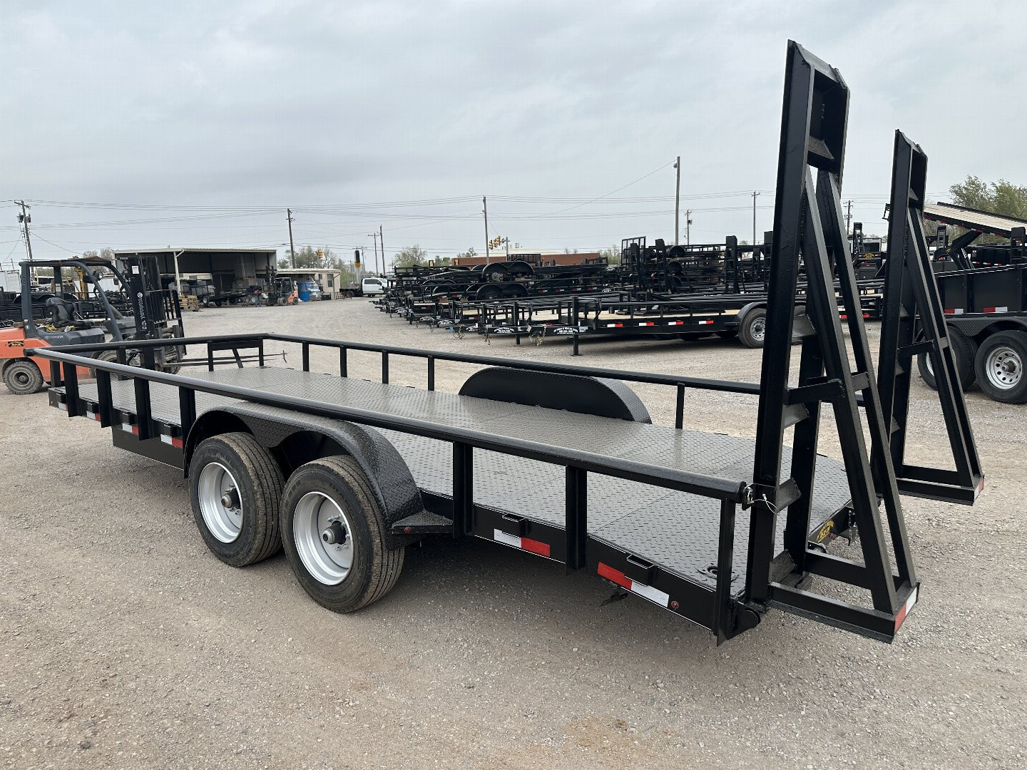 New 2026 Road Boss 83x20hdbp8kstlpipesur Equipment Trailer