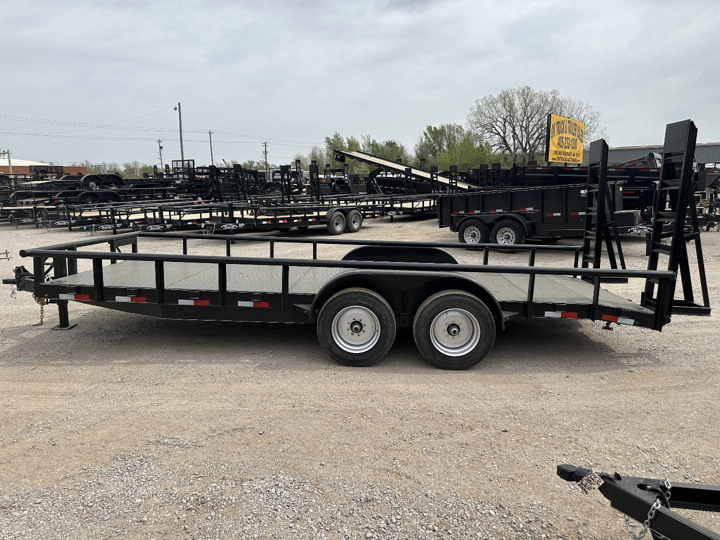 New 2026 Road Boss 83x20hdbp8kstlpipesur Equipment Trailer