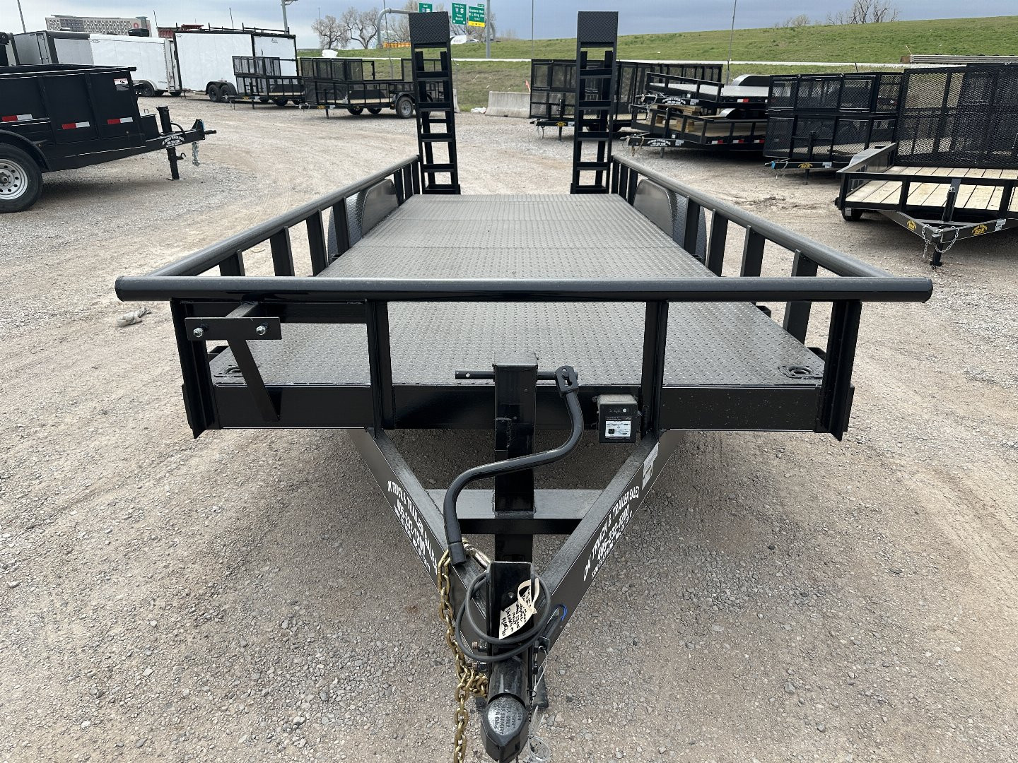 New 2026 Road Boss 83x20hdbp8kstlpipesur Equipment Trailer