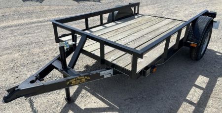 New 2026 Road Boss 5'x8' Single Axle Basic Utility Trailer
