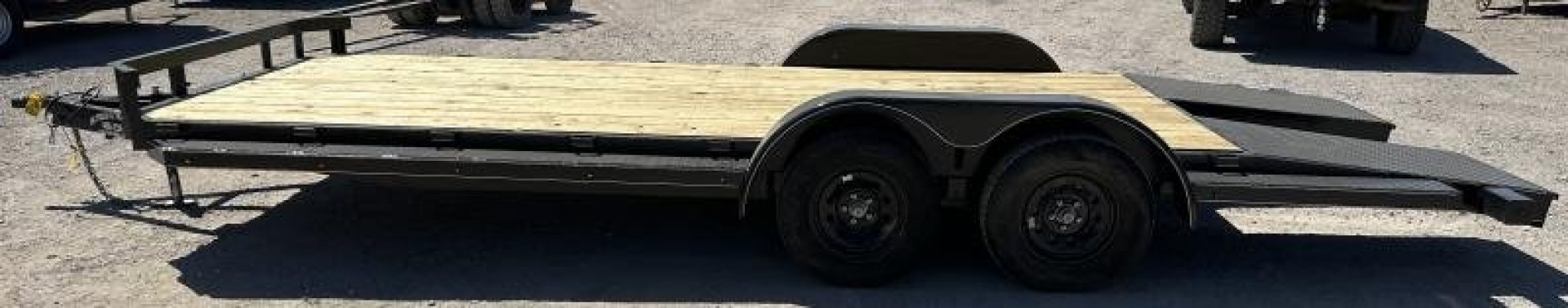 New 2026 Road Boss 102x20 Split Dove Wood Floor Car Hauler Car / Racing Trailer