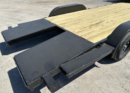 New 2026 Road Boss 102x20 Split Dove Wood Floor Car Hauler Car / Racing Trailer