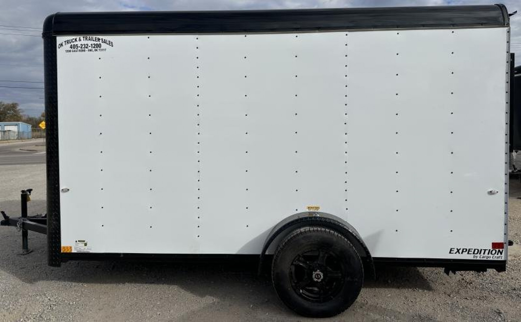 New 2026 Cargo Craft 7'X12' Single Axle Motorcycle Cargo / Enclosed Trailer
