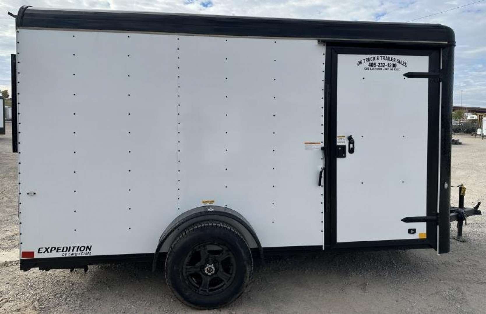 New 2026 Cargo Craft 7'X12' Single Axle Motorcycle Cargo / Enclosed Trailer