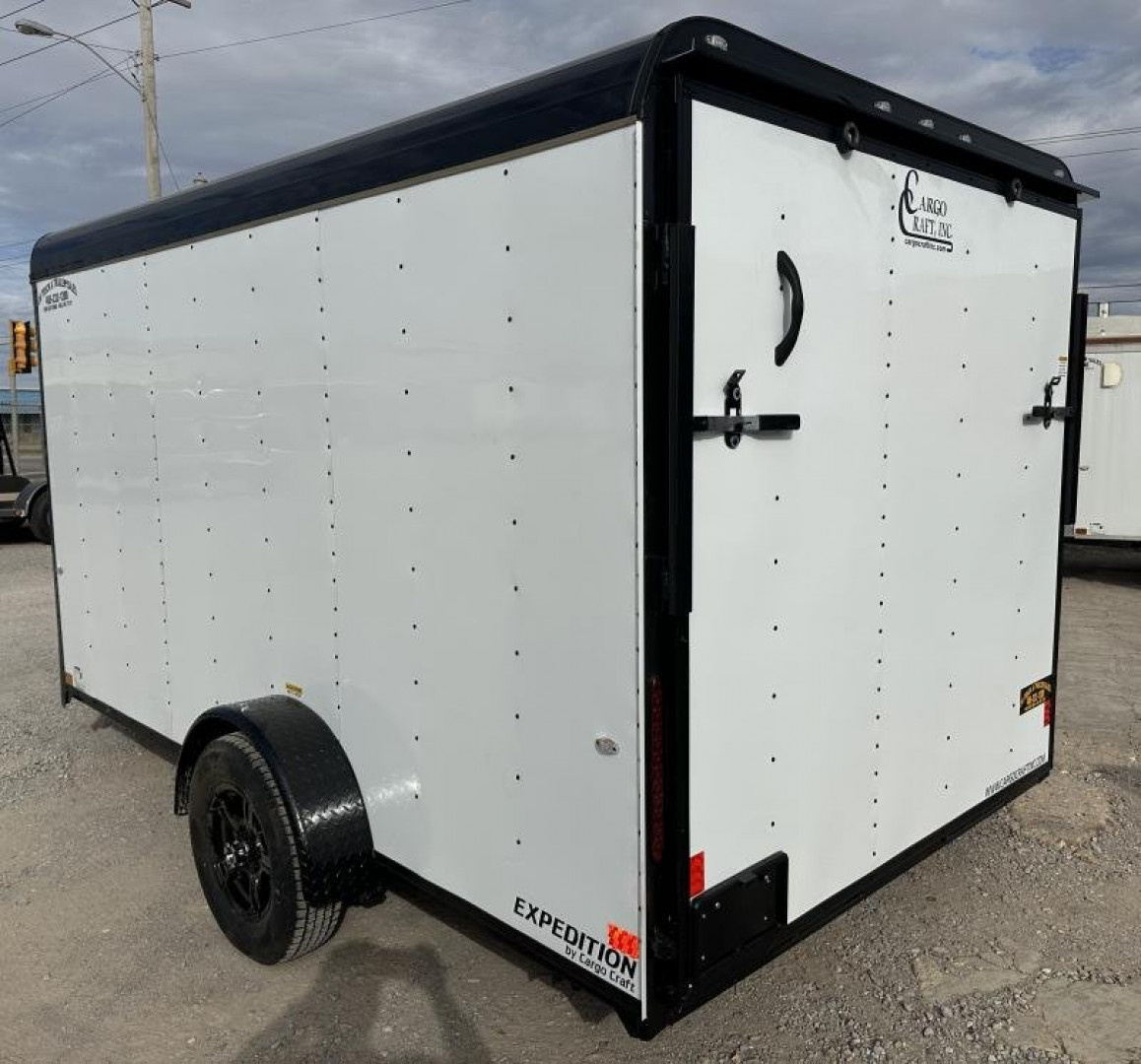 New 2026 Cargo Craft 7'X12' Single Axle Motorcycle Cargo / Enclosed Trailer