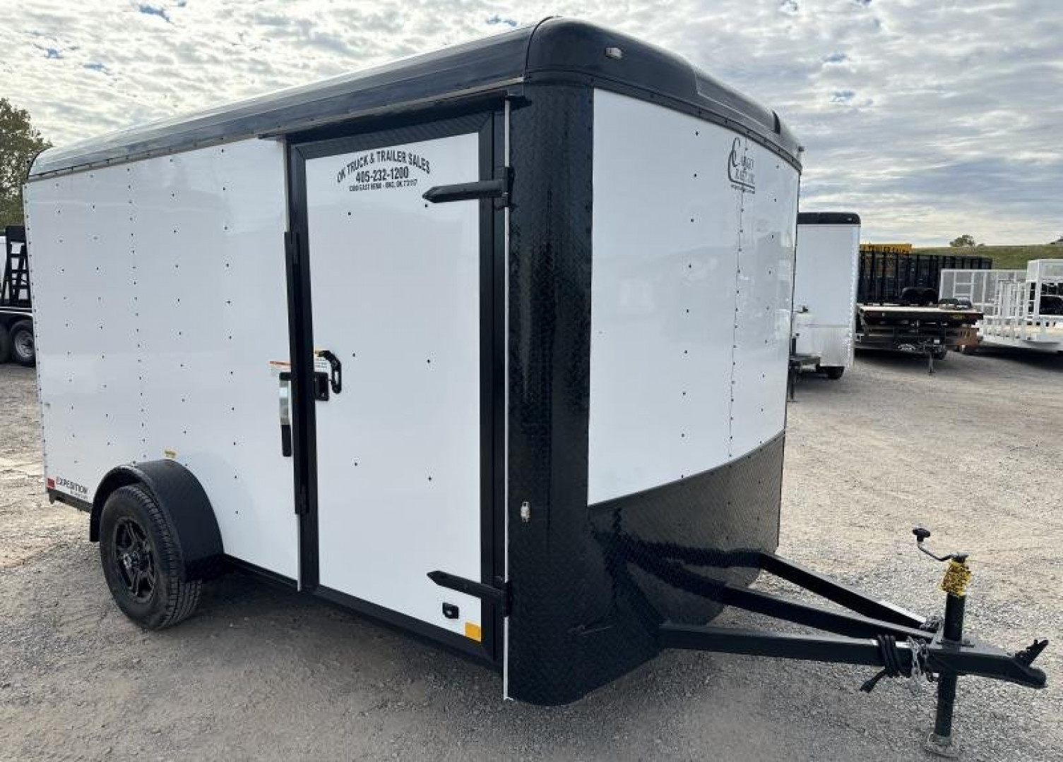 New 2026 Cargo Craft 7'X12' Single Axle Motorcycle Cargo / Enclosed Trailer