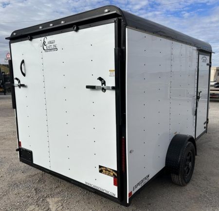 New 2026 Cargo Craft 7'X12' Single Axle Motorcycle Cargo / Enclosed Trailer