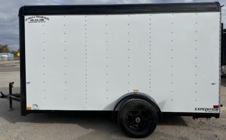 New 2026 Cargo Craft 7'X12' Single Axle Motorcycle Cargo / Enclosed Trailer