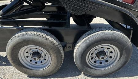 New 2026 Road Boss 83"x12' Bumper Pull 2'sides Dump Trailer