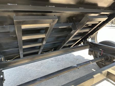 New 2026 Road Boss 83"x12' Bumper Pull 2'sides Dump Trailer
