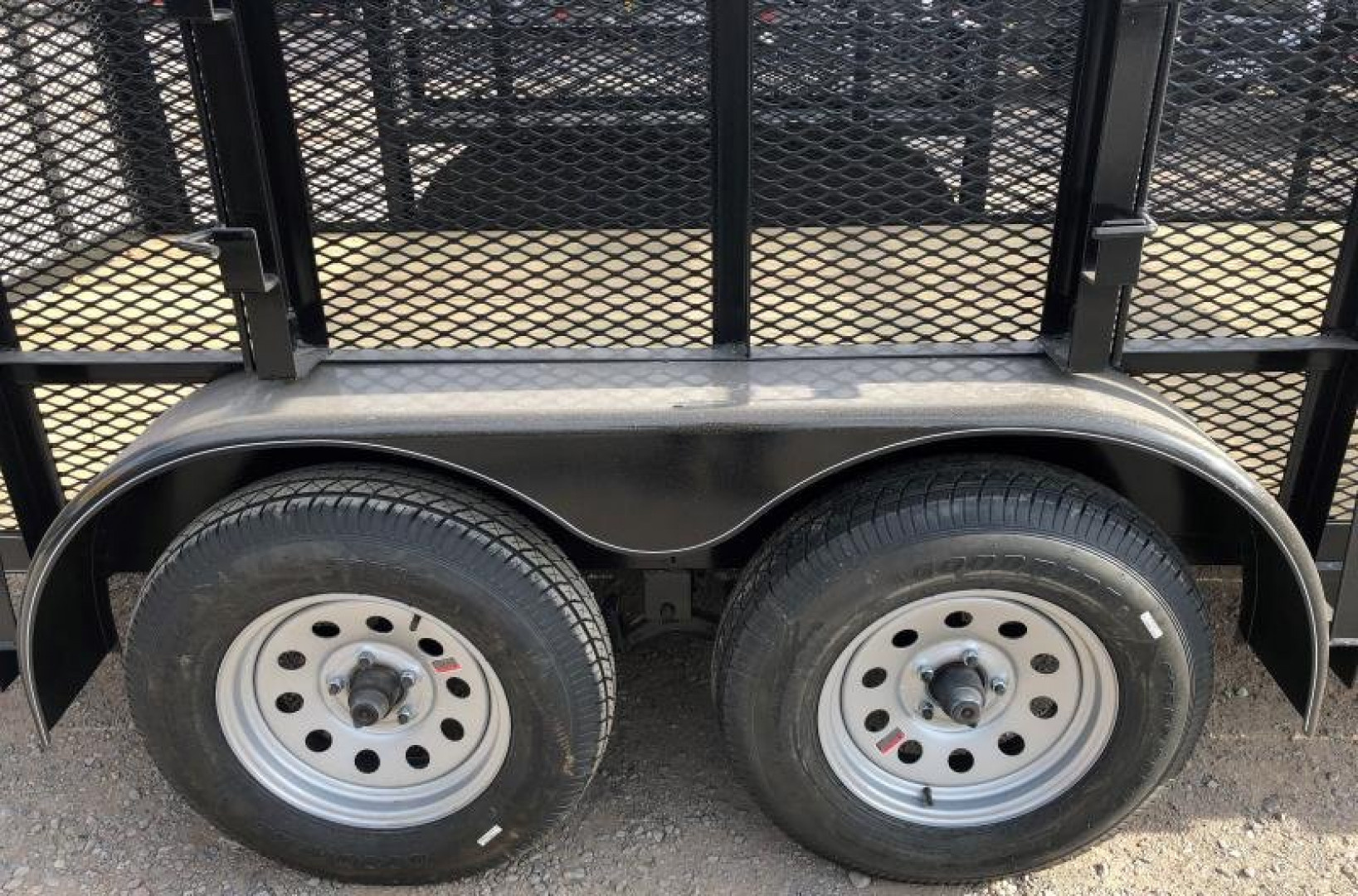 New 2026 Road Boss 83"x14' Tandem Axle with 4' sides Landscape Trailer