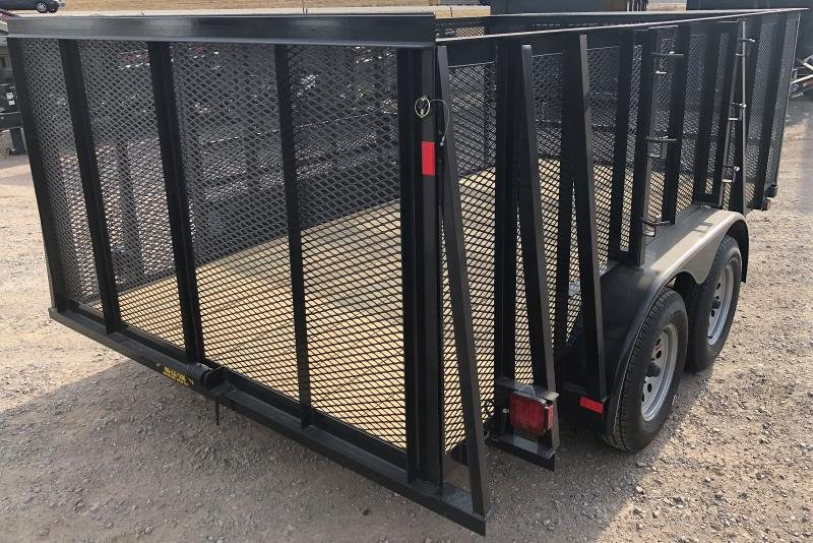 New 2026 Road Boss 83"x14' Tandem Axle with 4' sides Landscape Trailer