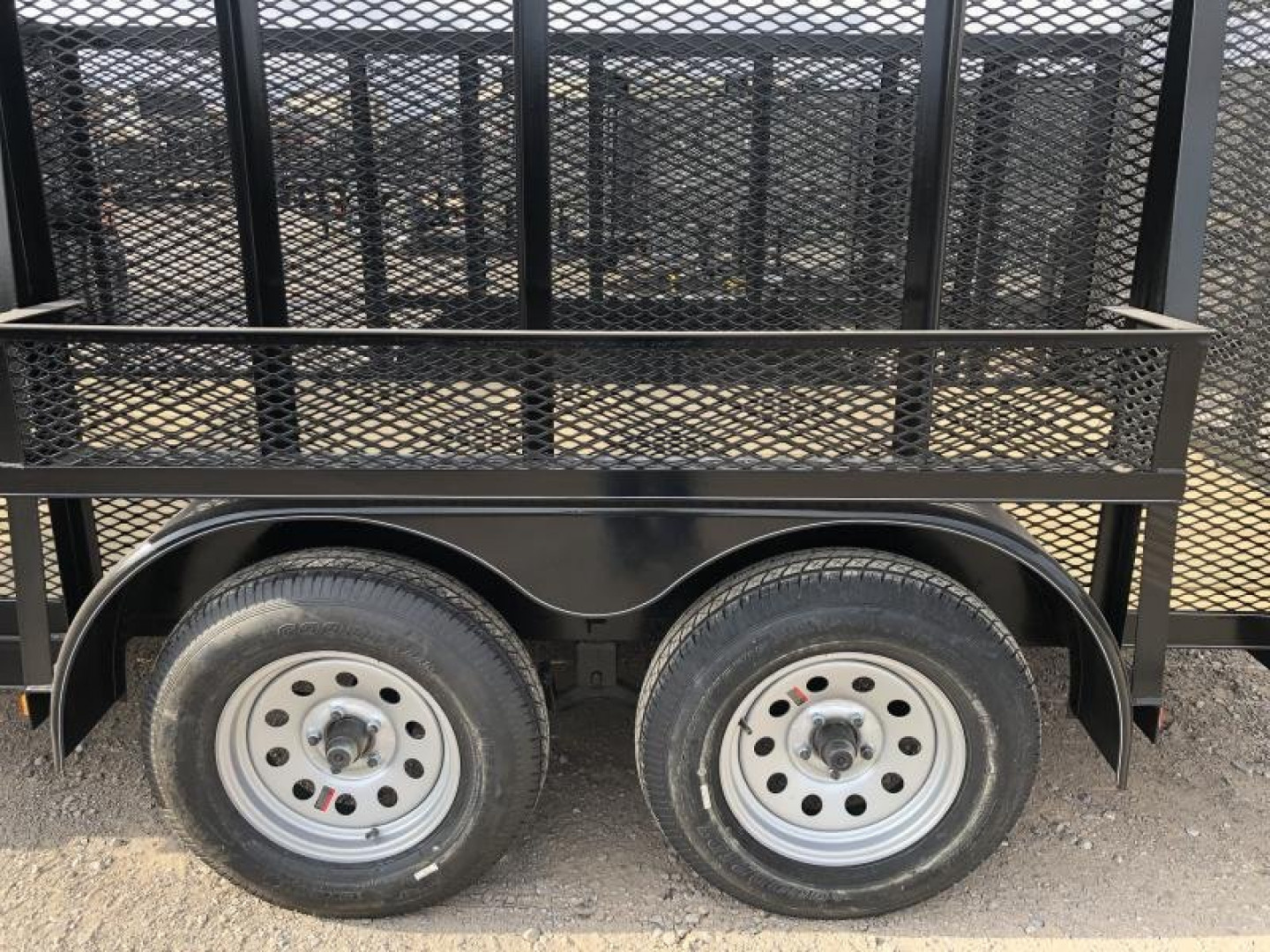 New 2026 Road Boss 83"x14' Tandem Axle with 4' sides Landscape Trailer